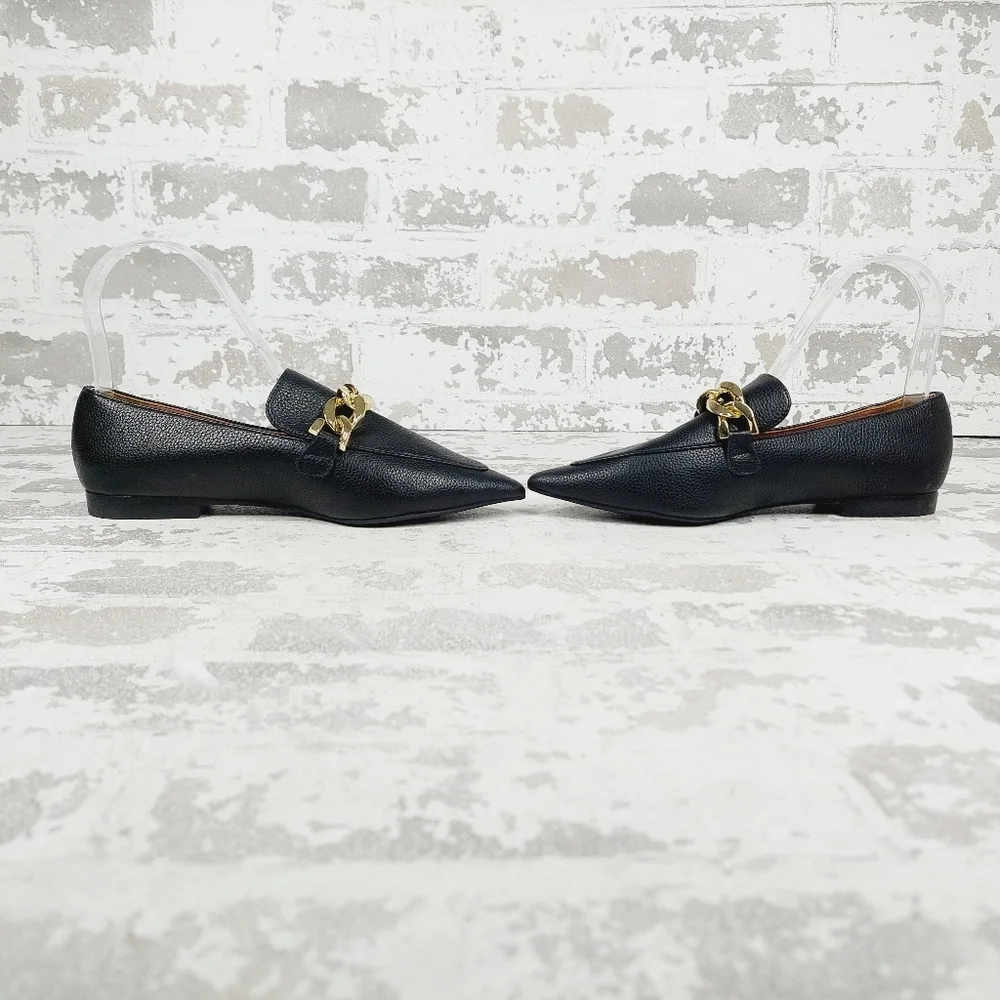 NEW Linea Paolo Womens Mabel Pointed Toe Old Money Loafers A261